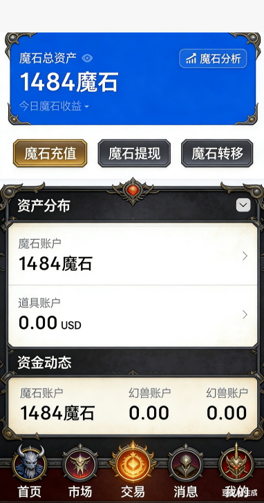 魔域sf移动端野外打宝实景